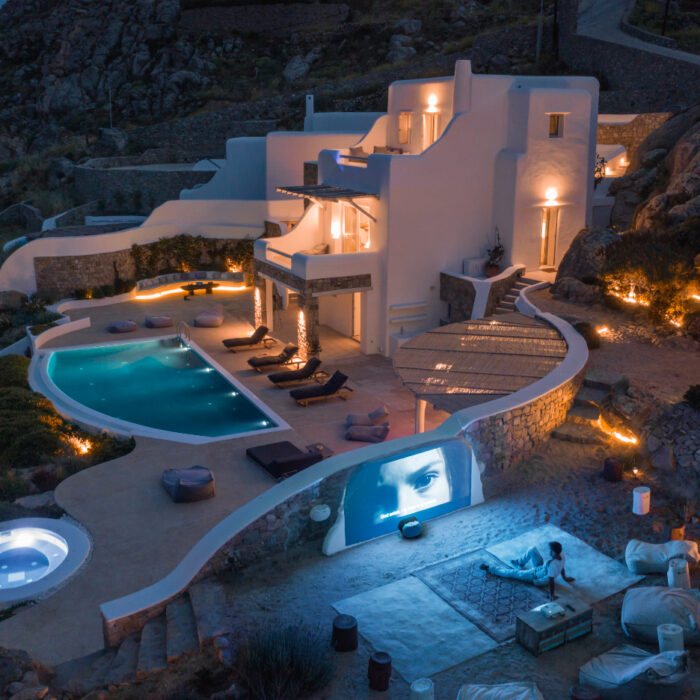 One-of-a-kind Grecian villa goes up for sale at £2.1M – complete with open air cinema and unparalleled views of Aegean sea