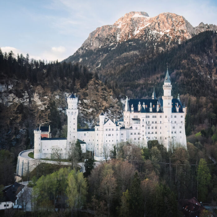 Incredible drone footage shows castle that inspired Disney’s Sleeping Beauty – used by Hitler to store stolen artwork