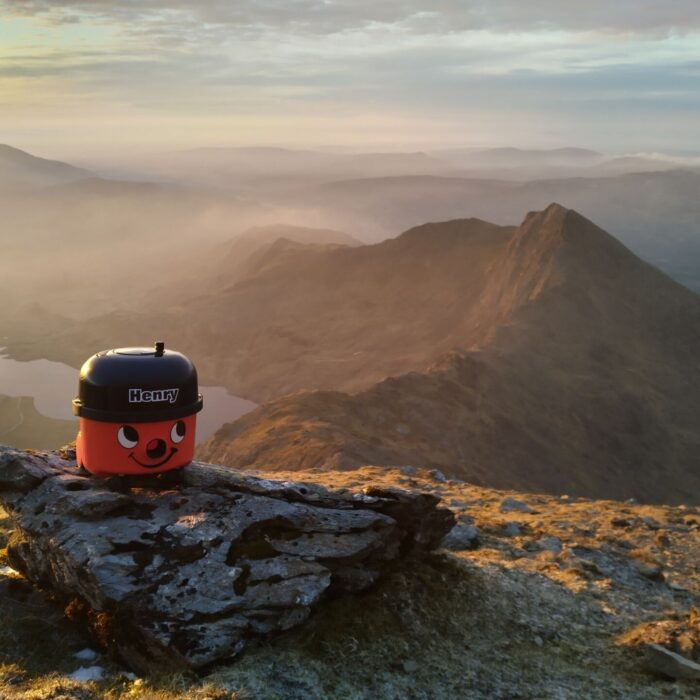 Meet the Henry Hoover who is probably better travelled than you, after vacuum visits over 214 UK beauty spots