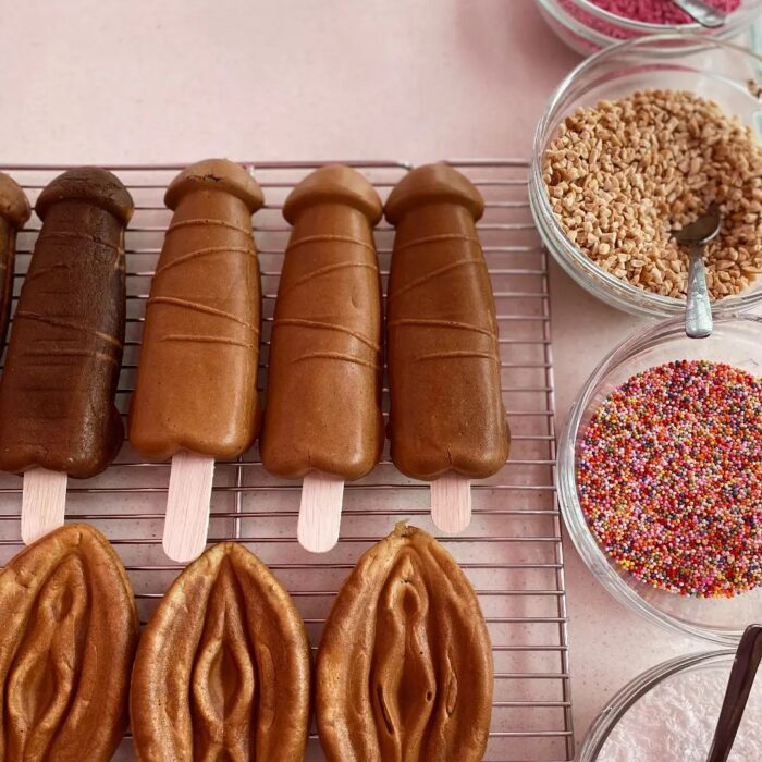 Racy new patisserie cooks up storm with PHALLIC WAFFLES