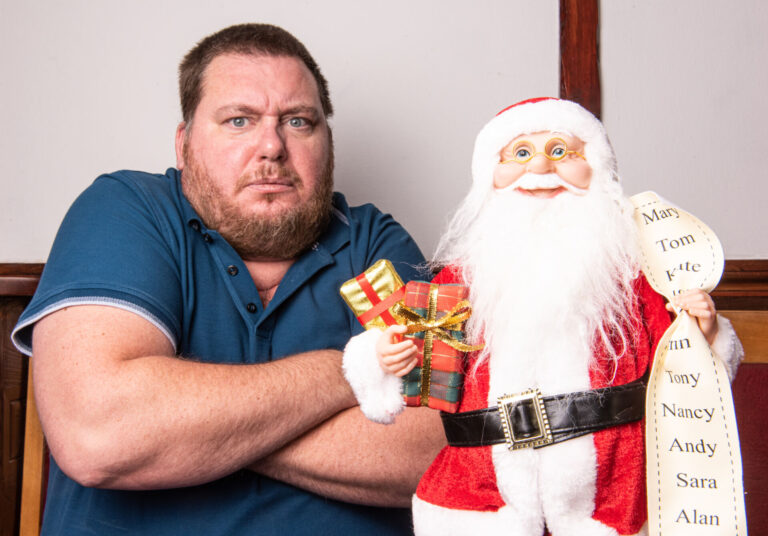 ‘I’m terrified of putting up Christmas decorations – I break out in cold sweats and can’t breathe,’ reveals dad with ‘SANTA PHOBIA’